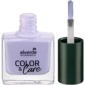alverde NATURKOSMETIK Лак за нокти Color & Care 150 Orchid Pink, 1 бр (10474709)