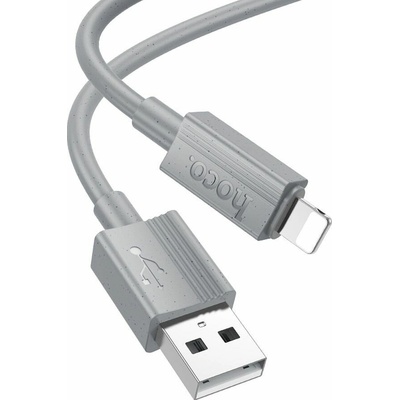 Hoco X107 USB A na Lightning Hoco 2,4 A 1m sivý
