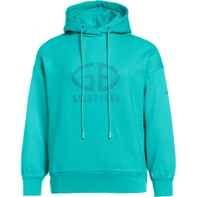 Goldbergh Sparkling Hooded Sweater Ice Green