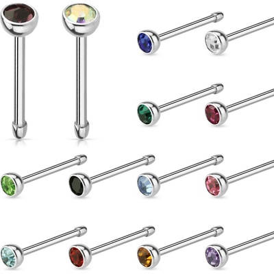 Šperky4U piercing do nosu kamínek N01058B