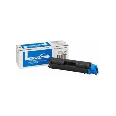 Kyocera Тонер касета за KYOCERA MITA FS C2026 / C2126 / C2526 / C2626 / C5250/ ECOSYS M6026 / M6526 - Cyan - TK590C, 101KYOTK590C