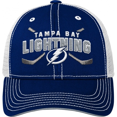 Outerstuff Tampa Bay Lightning Lockup Meshback Adjustable dětská – Zboží Mobilmania