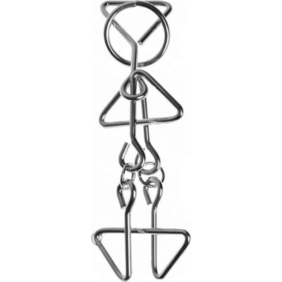 Kovový hlavolam Totem