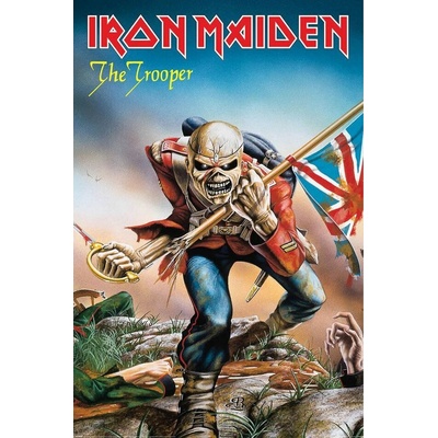 CurePink: | Plakát Iron Maiden: Trooper (61 x 91,5 cm) [PP2400331]