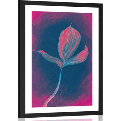 Plakát s paspartou okouzlující rostlina - 60x90 no frame