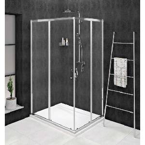 SAPHO Sigma Simply - Душ кабина 120x80 см, вариант L/P, прозрачно стъкло/хром GS2112-05 (GS2112-05)