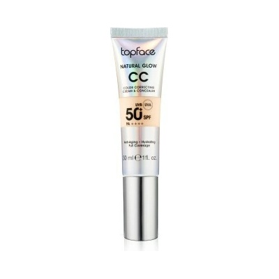 Topface CC krém s SPF50 Natural Glow 02 Warm Beige 30 ml