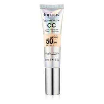 Topface CC krém s SPF50 Natural Glow 02 Warm Beige 30 ml