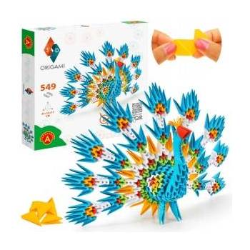 McQ by Alexander McQueen Alexander Creative set Origami 3D Peacock 2555