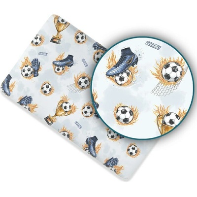 Ankras Bavlna plachta s gumou Futbal Rozmer 120x60