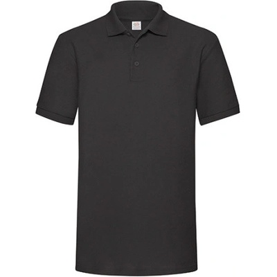 Fruit of the Loom pánska polokošeľa black
