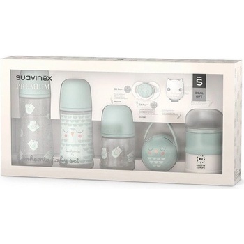 Suavinex Premium novorozenecký set Bonhomia zelená