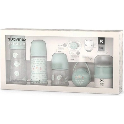Suavinex Premium novorozenecký set Bonhomia zelená