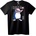NOONEBRAND Тениска Готин Пингвин Аниме - 4XL, Black