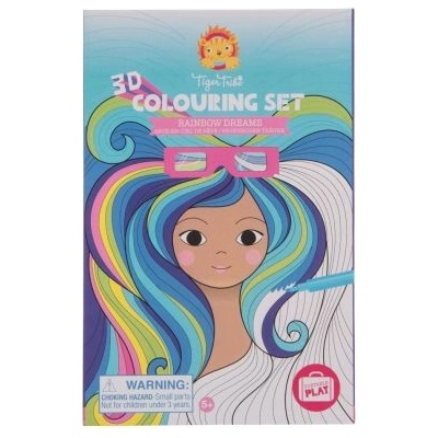 Tiger Tribe 3D комплект за оцветяване - Rainbow Dreams - Tiger Tribe (TR60262)