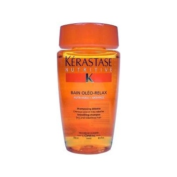 Kérastase Nutritive Bain Oléo Relax Smoothing Sham Dry Rebel šampón pro suché neposlušné rozlétané vlasy 250 ml