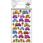 TITANUM Stickers convex vehicles, road signs 31pcs