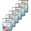 Brit Paté & Meat Salmon 6 x 800 g