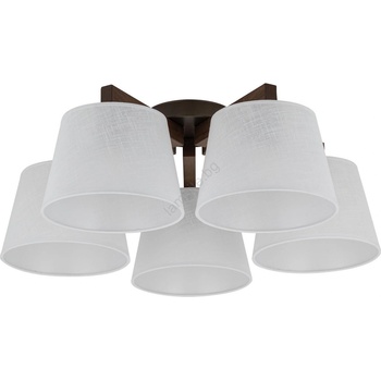 Brilagi - Плафон LATTE 5xE27/15W/230V бор/бял (BG2511)