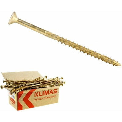 KLIMAS Wkret-met WKCS Ø8 mm TX-40 konštrukčná skrutka do dreva so zápustnou hlavou 80 mm - 50 ks