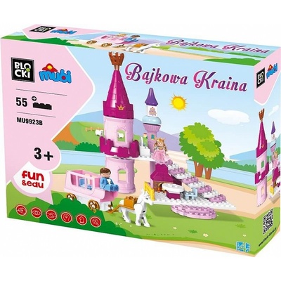 ICOM Blocki Mubi Pohádkový zámek 55 ks – Zboží Dáma