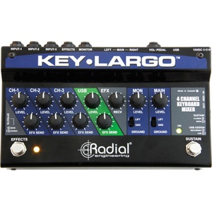 Radial Engineering Key Largo Педал за клавишен инструмент (38366)