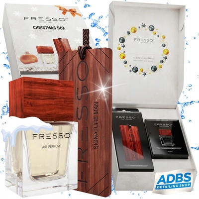 Fresso Christmas box sada Signature Man Parfém + Vánoční přívěsek