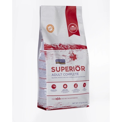 Fish4Dogs Adult Small Superior losos so zemiakmi 1,5 kg