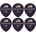 Dunlop 485R-03TH Celluloid Teardrop 6 Перце за китара (485R03TH-6PACK-SET)