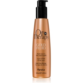 Fanola Oro Therapy Gold Fluid мляко за коса с 24 каратово злато 200ml