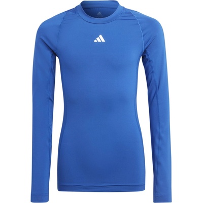 adidas Techfit Aeroready Long Sleeve Kids modrá