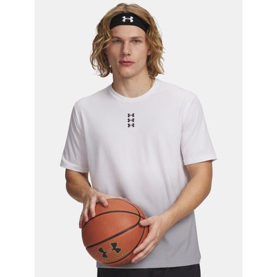 Under Armour Мъжка тениска Under Armour UA M HOOPS TRIPLE LOGO SS Under Armour | Byal | МЪЖЕ | S