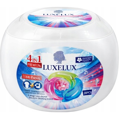 Luxelux Univerzalne prafumované kapsule na pranie 4v1 50 PD