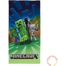 Halantex plážová osuška Minecraft 100% bavlna 70 x 140 cm