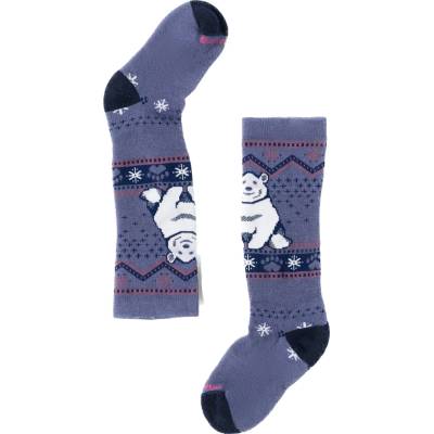 Smartwool Kids' Wintersport Full Cushion Polar Bear modrá
