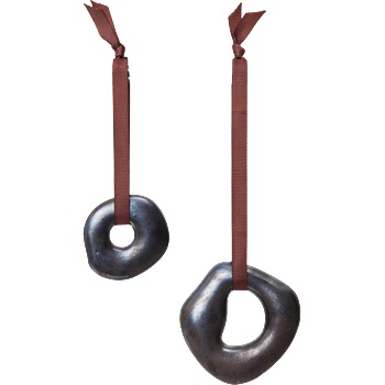 Ferm Living Orrith, коледни украшения, кафяви, 2 бр (1104271968)