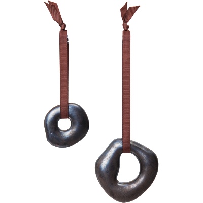 Ferm Living Orrith, коледни украшения, кафяви, 2 бр (1104271968)