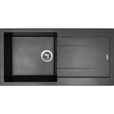 Sinks AMANDA 990 metalblack