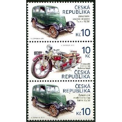Česká pošta (2013) č. 768 - 769 ** - 3-pá (1) - Česká republika - Historické dopravní prostředky