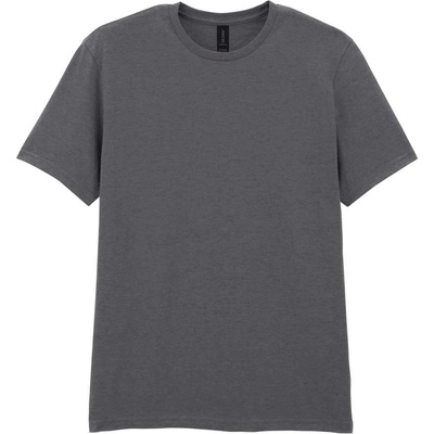 Gildan bavlněné tričko Softstyle dřevěné uhlí šedé