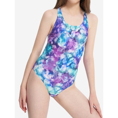 JOSS Цял бански Girls Training All-Over Printed