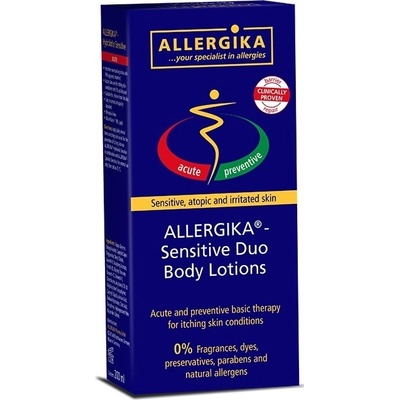 Allergika Sensitive Duo Lipolotio Sensitive 200 ml + Hydrolotio Sensitive 200 ml darčeková sada