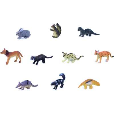 Rappa Комплект фигурки Rappa - Горски животни, 10 броя, 3-5 cm (380166)