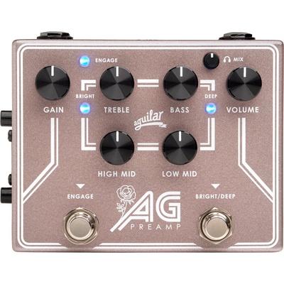 Aguilar AG Breast Cancer Awareness Edition Предусилвател и Rack усилвател