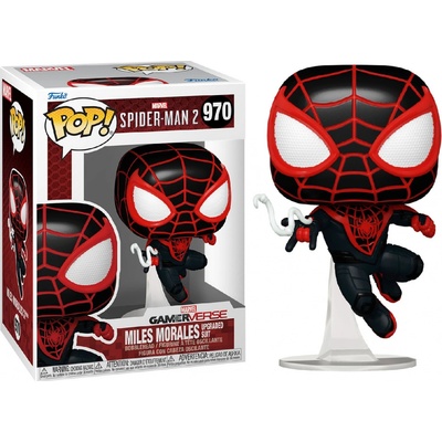 Funko Pop! 970 Marvel Spider Man 2 Gamerverse Miles Morales Upgraded Suit