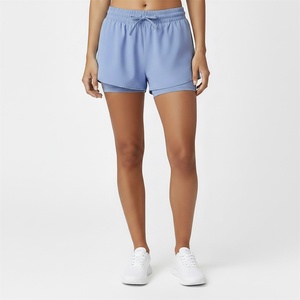 USA Pro Дамски къси панталони USA Pro USA Pro 2in1 Short 2-in-1 Runner Shorts Womens - Dusk