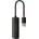Baseus Мрежови адаптер Baseus WKQX000001 USB-A към RJ45 Ethernet 100Mbps черен (WKQX000001_VZ)