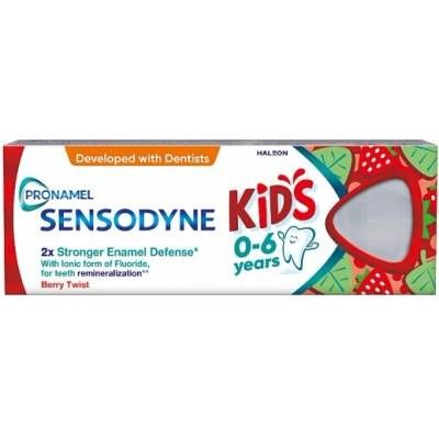 Sensodyne Pronamel Kids s fluoridom jahodová príchuť 50 ml