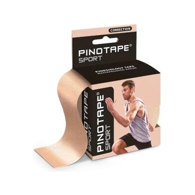 Pinotape Šport korekčný tejp béžový 5 cm x 5 m