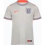 Nike Детска футболна тениска Nike England Pre-Match pewter grey/bright crimson